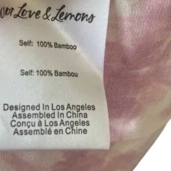 REVOLVE x For Love & Lemons "Devon" Crop Top Mini Skirt SET sz S NWT‎ | MSRP$310 - Picture 11 of 13